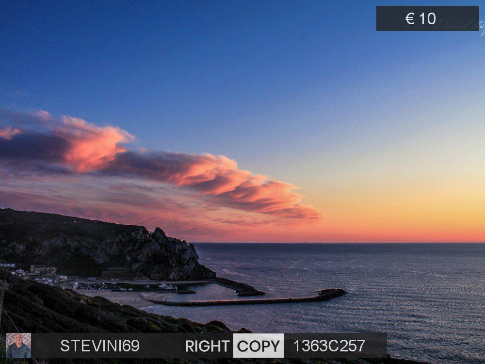 Tramonto a Buggerru (Ca)