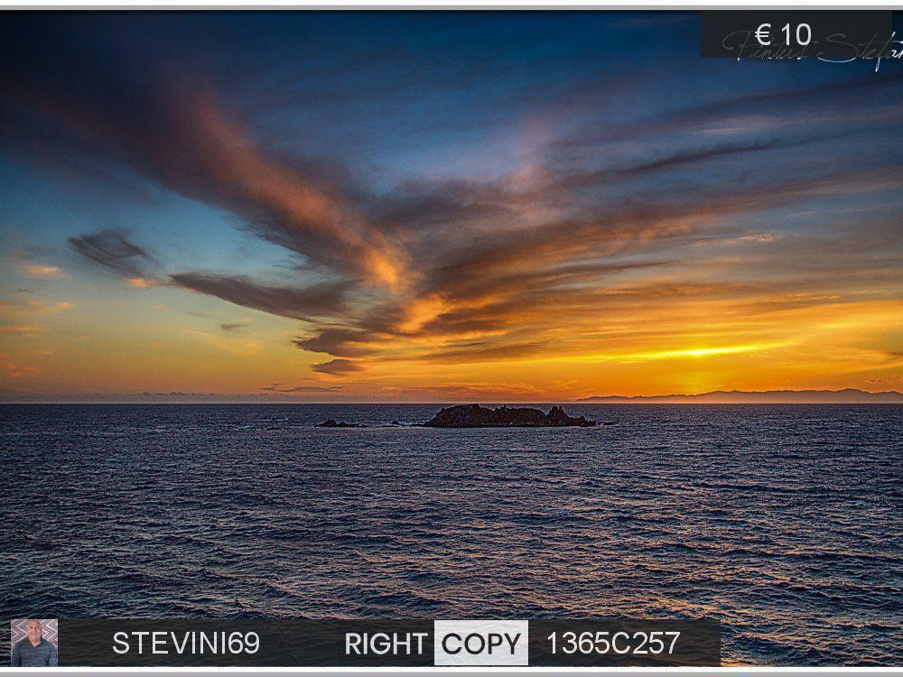 Tramonto a Villasimius (Ca)