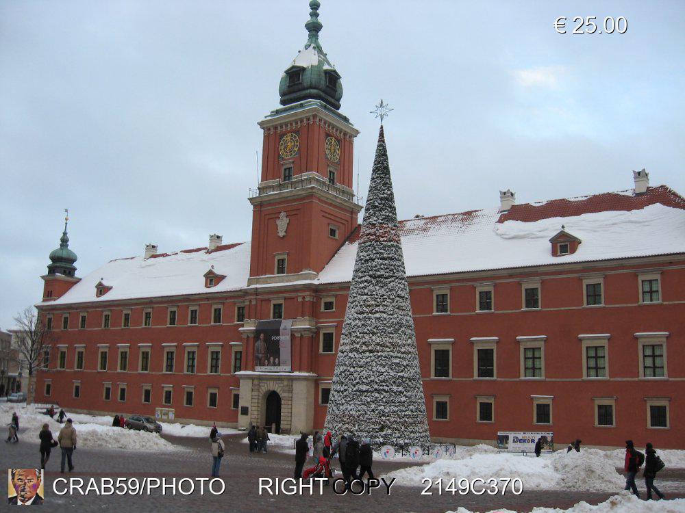 Varsavia  Natale/2010   - Rynek starego Miasta - Piazza centrale nella Varsavia ( vecchia )