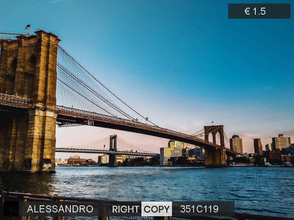 Ponte di Brooklyn 16/10/2019