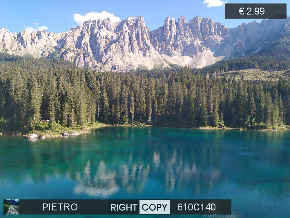 Montagne specchiate
12 - 7 - 2020
Lago di Carezza, Trentino Alto - Adige, Italia.