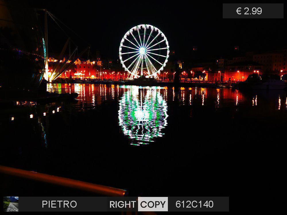 Ruota panoramica
30 - 7 - 2020
Genova, Liguria, Italia.